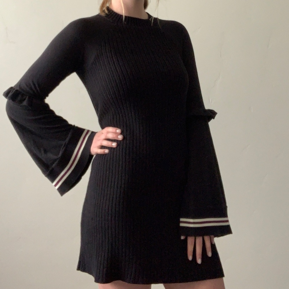 Free people wide sleeve sweater dress